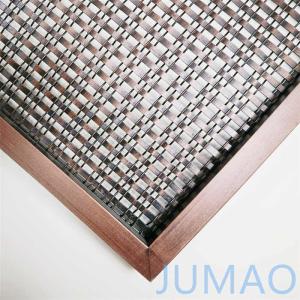 Wholesale Antique Copper Crimped Wire Mesh Room Divider Metal Screen Office Home from china suppliers