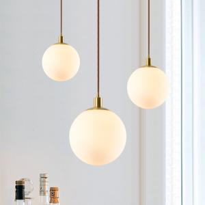 Wholesale White glass pendant shade Hanging Lamp For Kitchen Dining room Lighting (WH-GP-22) from china suppliers