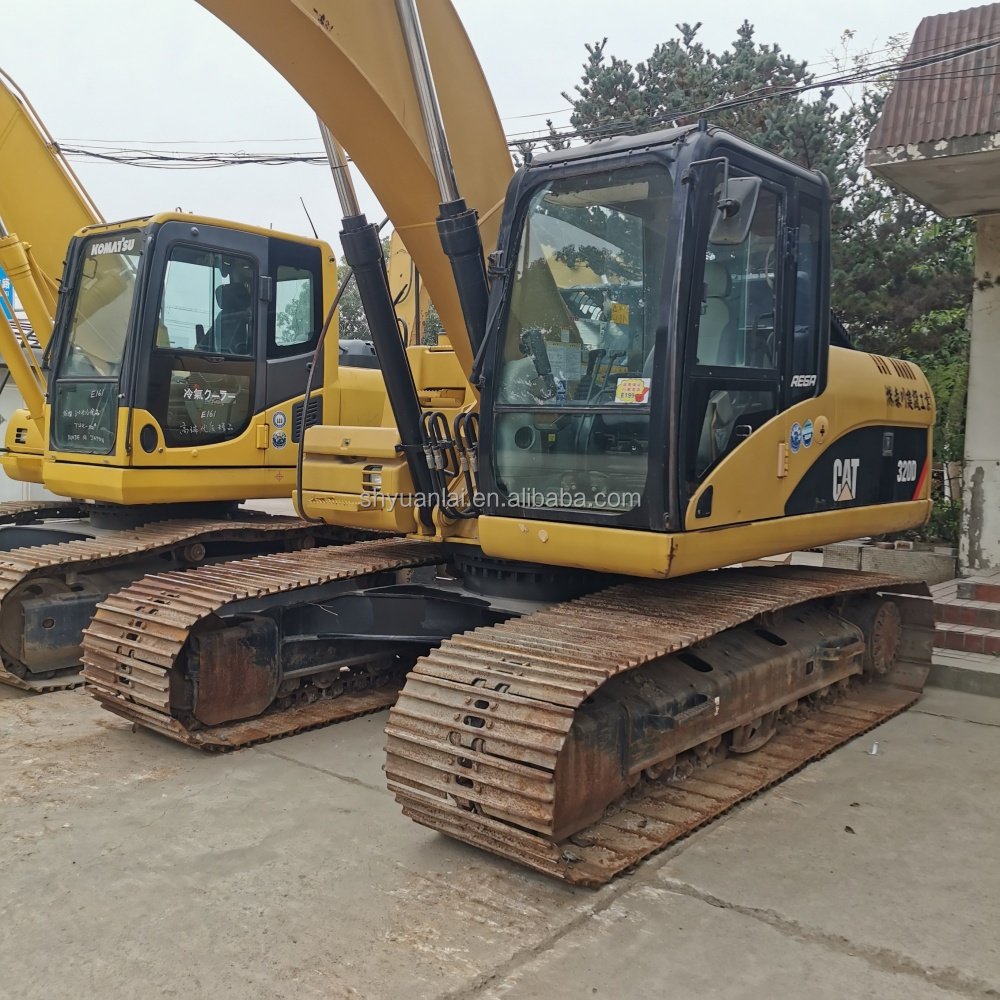 110KW Original Hydraulic Valve CAT 320C Excavator Strong Power Soft Steel Body