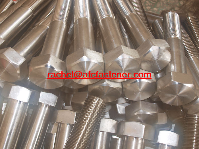 UNS N06625 bolt NiCr22Mo9Nb Inconel625 Hex bolt GH3625 GH625 W.Nr 2.4856 NA21