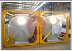 40 Ft Bulk Chemical Tanks Aluminum Alloy Covered Environmental Friendly