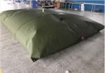 7000L Pillow Shape Desert PVC Flexible Water Storage Tank For Agriculture Water