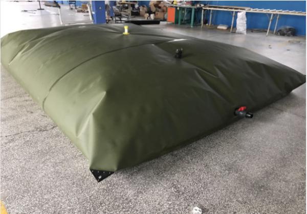 7000L Pillow Shape Desert PVC Flexible Water Storage Tank For Agriculture Water