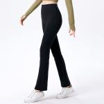 Cropped Flare Yoga Pants For Women Super Factory