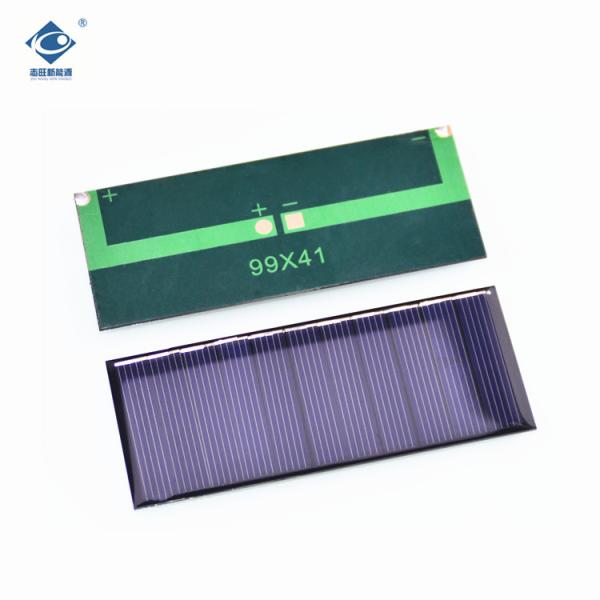 ZW-9941 epoxy resin transparent solar panel 5.5V solar cell panel photovoltaic 0