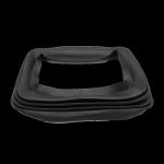 Truck Seat 4layers Flexible Pneumatic Driver Seat Rubber Cover Black Dump Trucks