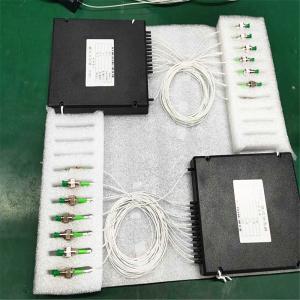 Wholesale 4 Way Fiber Optic Splitter , Outdoor Optical Fiber Distribution Box 1x8 Type from china suppliers