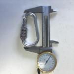Aluminum Alloy Utility Traveling Bag Luggage Security Carabiner Lock Key Chains