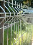 75 X 250mm Round Post 3d Wire Mesh Fence For Freight Yards