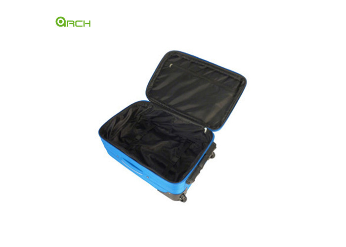 Economic 600D Polyester Trolley Case Soft Sided Luggage with Skate Wheels