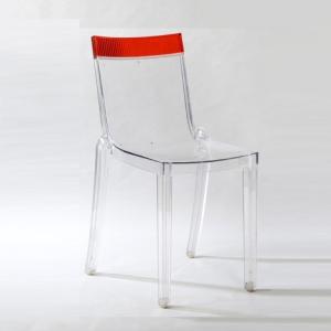 Wholesale transparent plastic hi cut chair clear club dining chair furniture from china suppliers