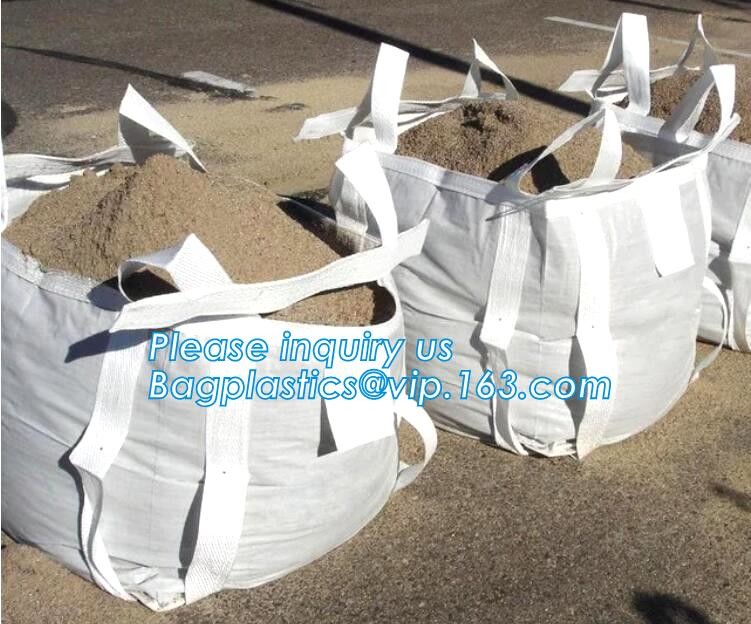 superior quality polypropylene jumbo bag,polyethylene sandbags scrap woven pp bulk bag, pp big jumbo bag for sand, pack