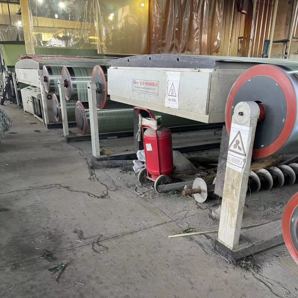 300 Tons Used Flat Tape Yarn Extrusion Machine 60-2000tex 250m/Min Automatic