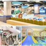 5m Kids Indoor Playground Equipment , 100m2 Small Indoor Play Structure