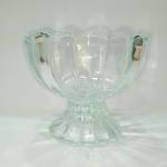 Light Luxury Style Dessert Glass Bowl Ice Cream Glass Cup Transparent