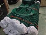 Galvanized Pvc 2x2m Commercial Chain Link Fence
