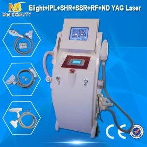 Wholesale Salon E-Light Ipl RF Hair Removal Machine / Elight Ipl Rf Nd Yag Laser Machine from china suppliers