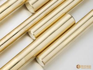 Wholesale Good Thermos Plasticity Copper Round Rod C3604 Brass Bar For Chandeliers from china suppliers