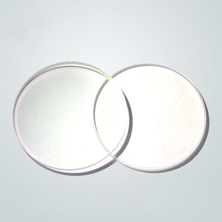 24*7mm JGS1 Quartz Transparent Focusing Lens Coating 1064AR