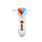 8600rpm Shrink Pores LED Therapy Hammer Multifunction Hot And Cold Face Massager