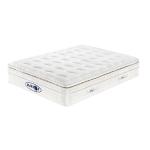 White Luxury Pocket Sprung Bed Mattress 5 Star Hotel Bedroom Furniture Full Size