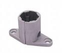 Wholesale Aluminum Foot Cup Pipe Rack Fittings ISO9001 For 28mm Pipe from china suppliers