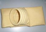 Asphalt Industrial Aramid Filter Bag / Needle Punched Filter Cloth High