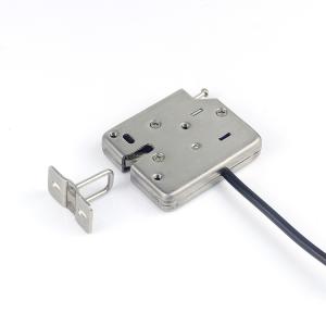 Wholesale ISO9001 24V DC Electromagnetic Lock For Logistics Cabinets from china suppliers