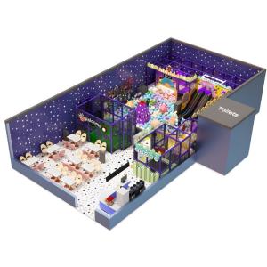 Wholesale Purple Themed Indoor Playground Fun Filled Commercial Play Equipment For Children from china suppliers