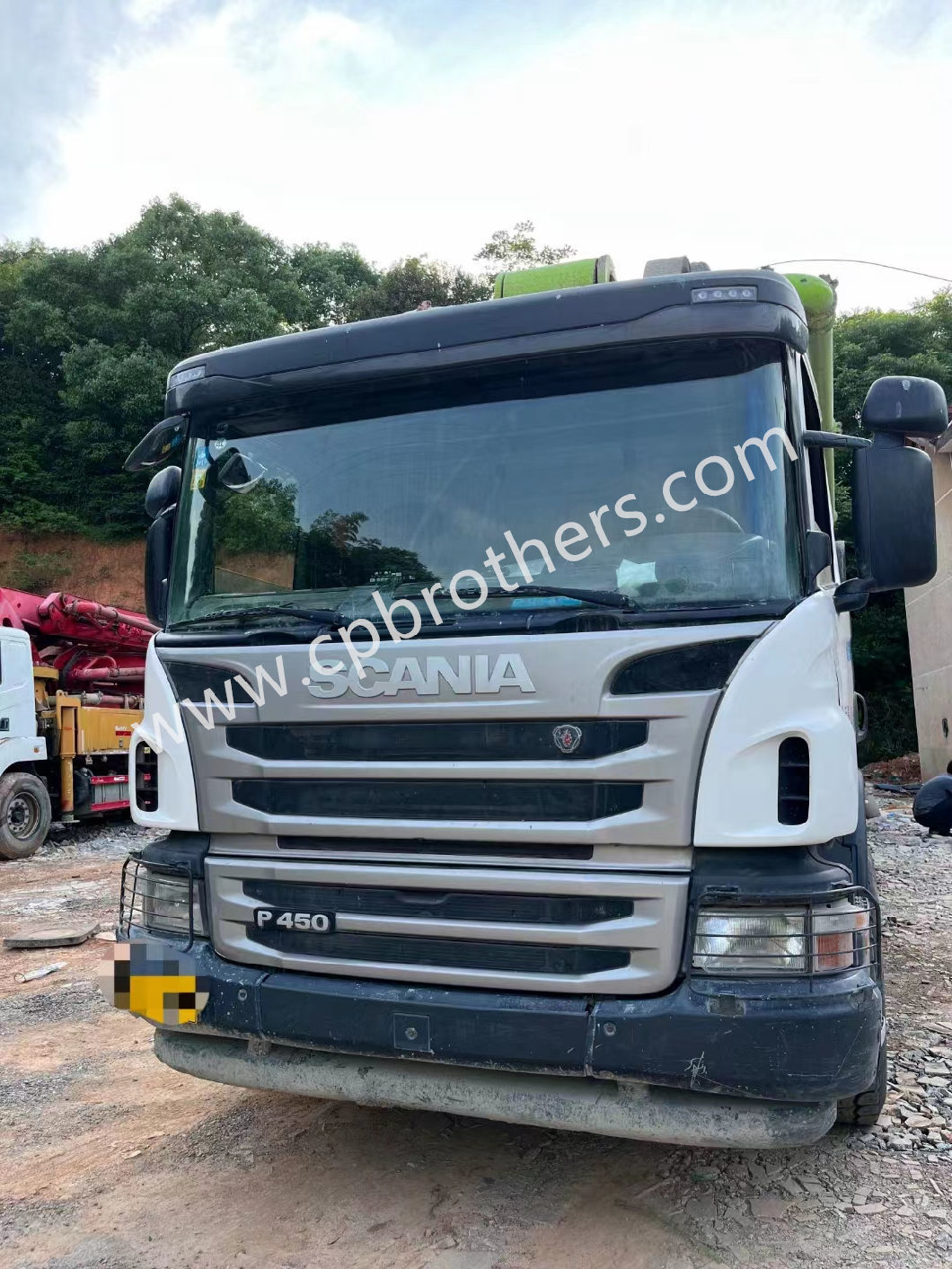 2018 Zoomlion 56m Used Concrete Boom Pump Heavy Equipment Company