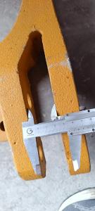 Wholesale 252101811 Wheel Loader Teeth Left About ZL50 Construction Machinery Parts from china suppliers