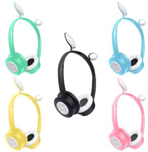Wholesale 3.5mm Stereo 300mAh 8hrs Cat Ear Speaker Headphones from china suppliers