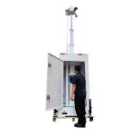 Cube Tower Mobile Surveillance Unit Mobile Surveillance Tower For Music Festival