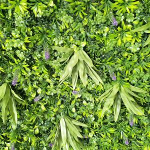 Wholesale 2x25cm Green Hedge Artificial Flower Wall Panel from china suppliers