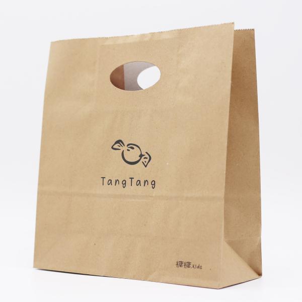 Brown Candy Paper Bags Food Outer Wrapping Bags Kraft Paper Printing Gift