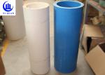 Corrosion Resistance Blue Flexible PVC Flat Sheet For Building Materials
