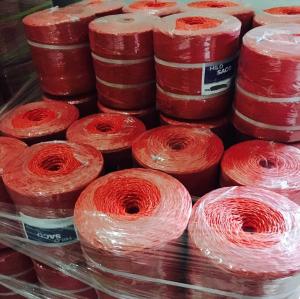 Wholesale Customized Red Polypropylene Twine For Baling 250KGF Tensile Strength from china suppliers