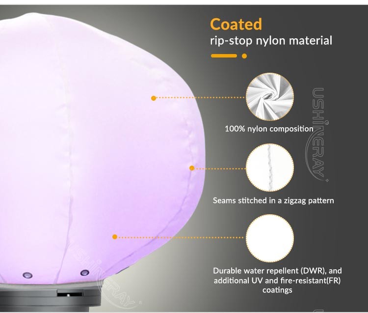 120W Led RGB Balloon Light Tower Versatile Portable Light Tower For Outdoor Event