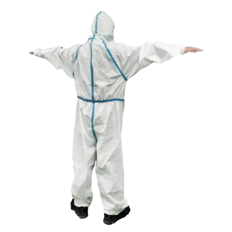 Adult Disposable Protective Suit Prevent Infection High Impact Resistance