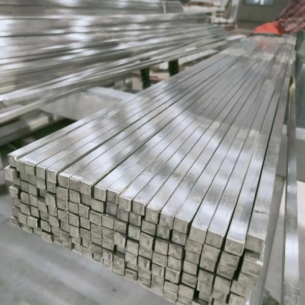 GB 309S 2B Surface Stainless Steel Square Bar Hygienic Mirror 69mm Furniture
