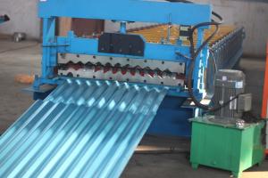 Wholesale Corrugating Iron Roofing Sheet Making Machine Metal Roofing Equipment 8m/min - 12m/min from china suppliers