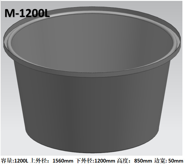 1200 Liters Bucket Mould