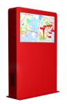 Toughened Glass Panel 240V Outdoor LCD Digital Signage