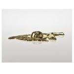 Gold Color Coffin Accessories F01 Plastic Flower For Coffin / Casket