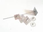 12ga Diameter Insulation Hanger Pins , Perforated Base Insulation Pins 250mm