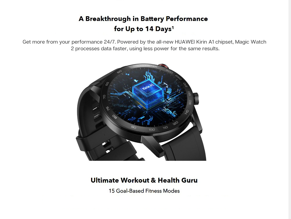 HONOR Magic Watch 2 42MM Smart Watch Blue-tooth5.1 Smartwatch Blood Oxygen 14 Days Waterproof HONOR Smart Watch