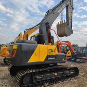 Wholesale Hydraulic Used Excavator Original VOLVO EC140 Diggers 14 Ton from china suppliers