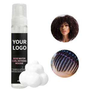 Wholesale Popular Olive Oil Foaming Wrap / Set Mousse Hold Hair Anti Sheen Protection Curly Feature from china suppliers