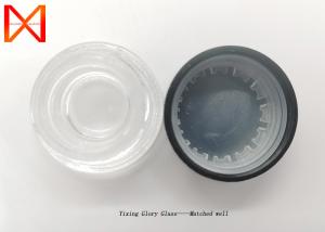 Wholesale Clear Transparent Small Glass Cosmetic Jars Anti Corrosion Safe Healthy Material from china suppliers