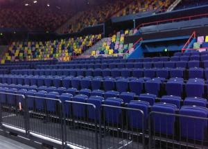 Wholesale Telescopic Indoor Bleacher Seating , Retractable Stadium Seating For Theater / Cinema from china suppliers